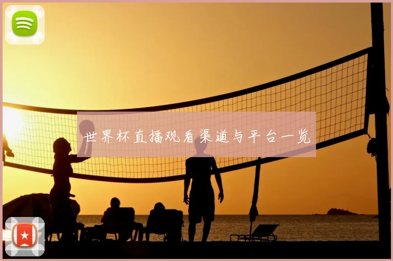 世界杯直播观看渠道与平台一览